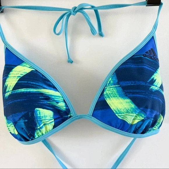 NWOT Adidas Parley Beach Bikini Top Size 44” - Picture 4 of 9
